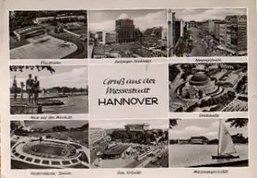 Hannover Flughafen Straßenbahn Stadion o 2.5.1968