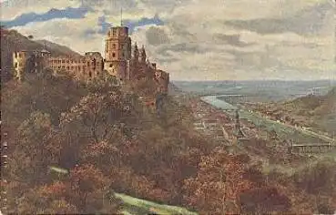 Heidelberg Künstlerkarte * ca. 1930