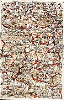 02681 Schirgiswalde Landkarte Nr. 4 * ca. 1930