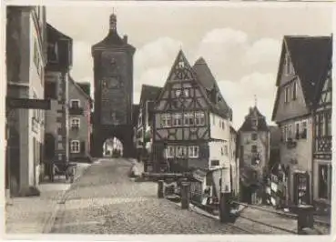 91541 Rothenburg Tauber Plönlein  *ca. 1950