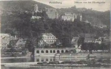 Heidelberg, Schloss von der Hirschgasse o 8.7.1907