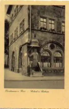 99734 Nordhausen Roland und Rathaus o 14.10.1939