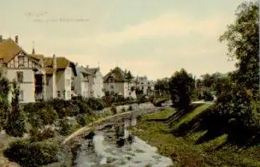 Erfurt Villen an der Pförtchenbrücke o 18.8.1906