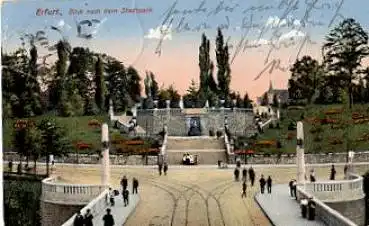 Erfurt Stadtpark o 31.7.1914