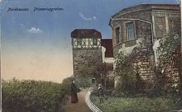 99734 Nordhausen Primariusgraben gebr. ca. 1910