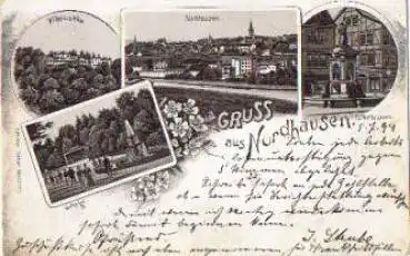 99734 Nordhausen Litho o ca. 1900