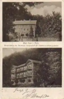 99843 Bad Thal Wartburgheim der Deutschen Ges. Kaufmanns-Erholungsheime o 1928