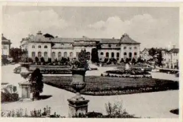 99867 Gotha Orangeriegarten Stadtbücherei o ca. 1955