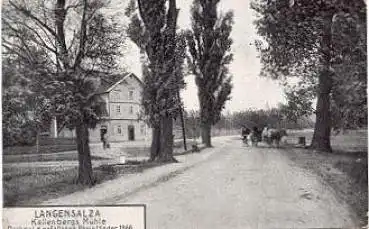 99947 Bad Langensalza Kallenbergs Mühle Denkmal der gefallenen Rheinländer * ca. 1920