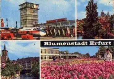 Erfurt Flughafen Flugzeug o 5.1.1969