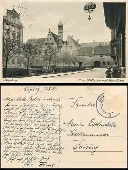 Augsburg Elias Hollplatz mit Sternkloster o 10.3.1937