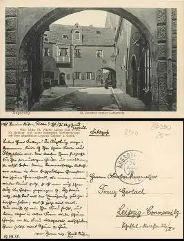 Augsburg St Annahof o 20.08.1918