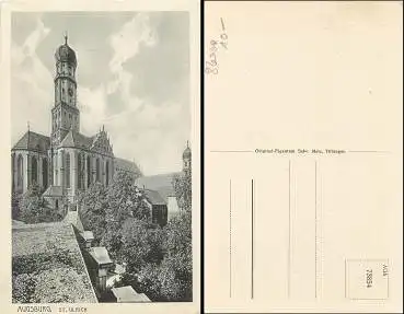 Augsburg St Ulrich Kirche *ca.1920