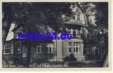 99438 Bad Berka Hotel Wettiner Hof o 1950