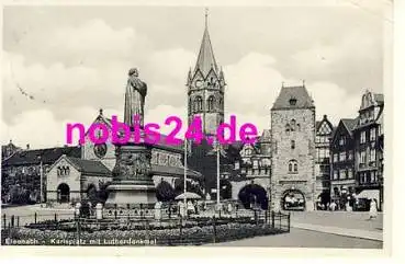 Eisenach Karlsplatz Lutherdenkmal o 1939