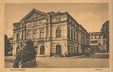 Baden-Baden Theater *ca.1920