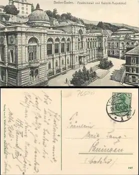 Baden-Baden Friedrichsbad und Kaiserin Augustabad o 21.2.16