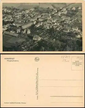 02747 Herrnhut Fliegeraufnahme *ca.1930