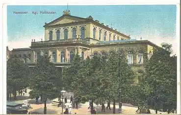 Hannover Hoftheater, * ca. 1920