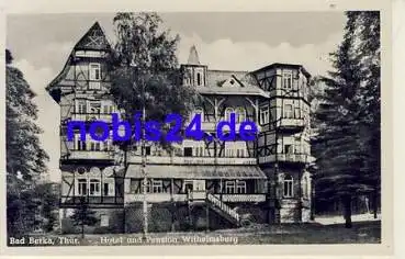 99438 Bad Berka Hotel Wilhelmsburg o 1950