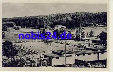 99438 Bad Berka Schwimmbad *ca.1958