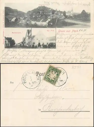 91287 Plech Fränkische Schweiz o 1901