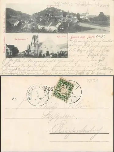 91287 Plech Fränkische Schweiz o 2.4.1901