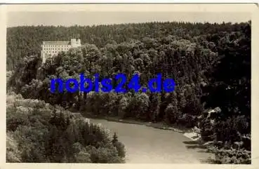 Zamek Orlik nad Vitavou o ca.1950