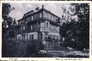 Marienbad Höhencafe und Restaurant "Alm" * ca. 1930