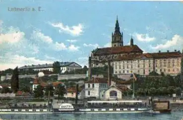 Leitmeritz Elbdampfer "Bastei" o 14.8.1906