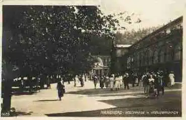 Marienbad Kolonnade und Kreuzbrunnen o 14.7.1931