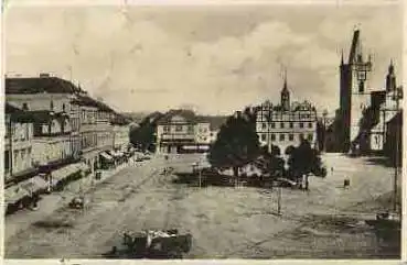 Leitmeritz Marktplatz o ca. 1925