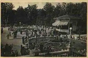 Franzensbad Böhmen Kurplatz mit der Franzensquelle * ca. 1930