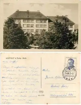 Roztoky u Prahy Skola o 14.7.1959