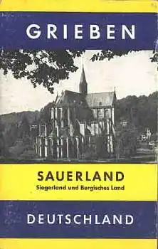 Grieben Reiseführer Sauerland Band 176,  1974