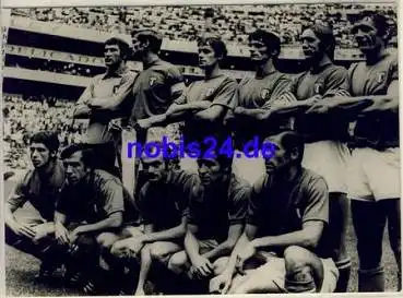 Italien Nationalmannschaft Fussball WM 1970 Mexico Echtfoto ca.A5