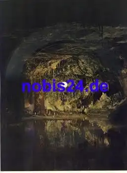 Schallplatten Postkarte DDR Feengrotten Colorvox 4/132-621