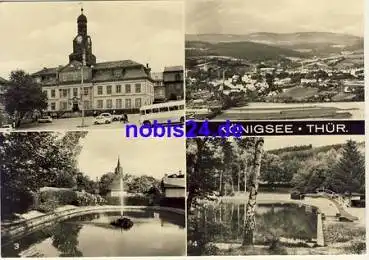 07426 Königsee Thüringen Gross-Ansichtskarte A5 gebr. 1970
