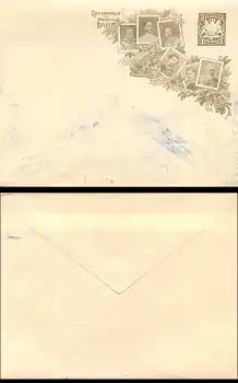 Bayern Privatganzsachenumschlag Centenarfeier 3 Pfennig * 1906