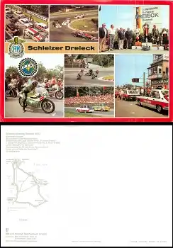 Schleizer Dreieck Rennen Grosskarte A5 * 1981