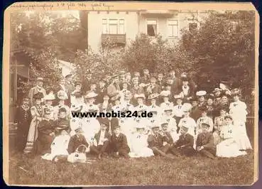 Stiftungsfest einer Studentischen Verbindung 18.Juli 1906