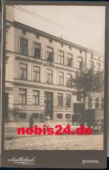 Magdeburg Wismarschestr. 30 Cabinetkarte ca. 1900
