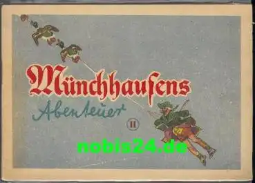 Münchhausen II Weltberühmte Geschichte in Bildern 1957