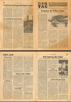 DER TAG Berlin Propaganda Wochenzeitschrift März 1962