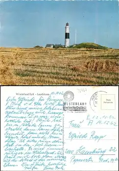 Westerland Sylt Leuchtturm gebr. 1962