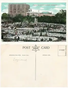 Norwich Castle & Cattle Market * ca.1910