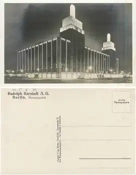 Berlin Hermannplatz Rudolph Karstadt AG Kaufhaus *um 1930