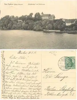 15377 Bad Buckow Waldfrieden Buckowsee o 1915