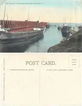 Michigan Escanaba Ore Docks *ca.1910