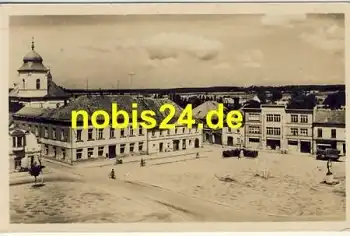 Holice v Cechach namesti o ca.1950